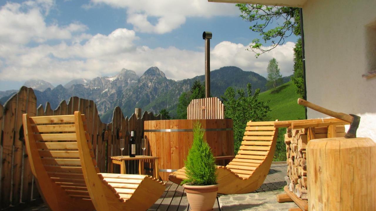 Holiday chalet Alpine dreams Solčava Exterior foto